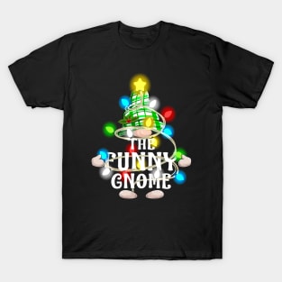 The Funny Gnome Christmas Matching Family Shirt T-Shirt